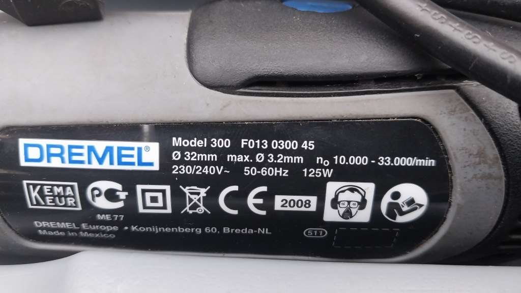 Dremel 300 (125 Watt) DIY tool