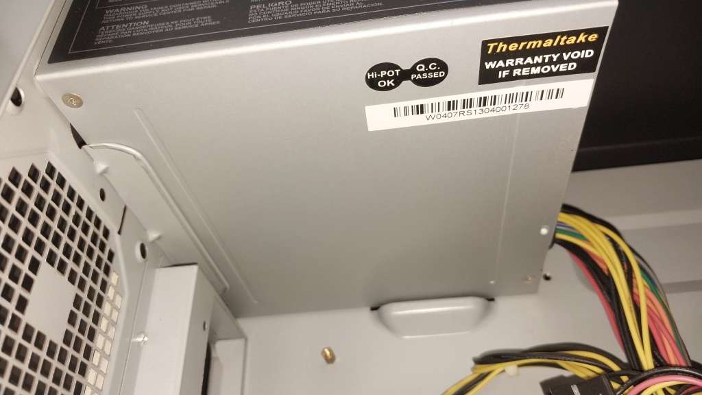 Thermaltake Empty PC case + 350w Power supply