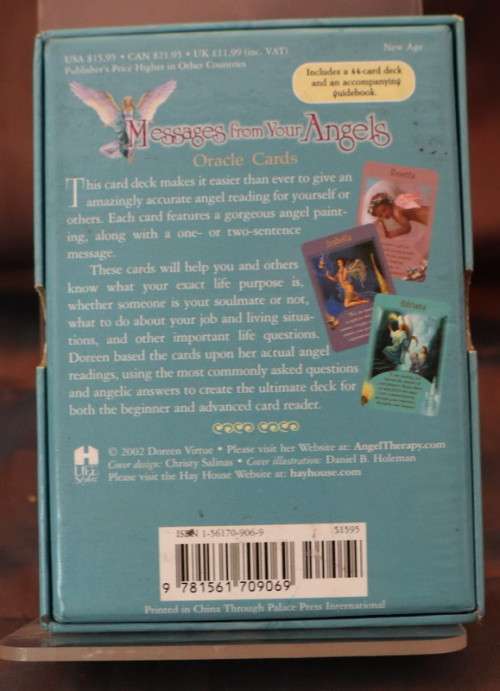 Messages from Your Angels Oracle Cards - Doreen Virtue, Ph. D. (Rare deck)