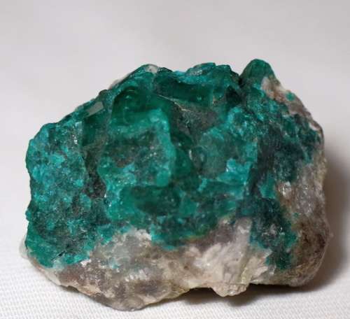 Dioptase on Matrix