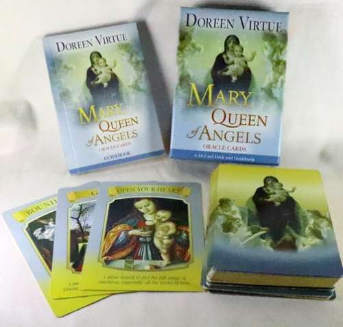 Mary, Queen of Angels Oracle Cards by Doreen Virtue (RARE Deck)