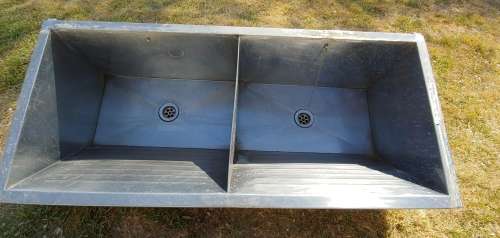 Kitchen Sink (metal, double)