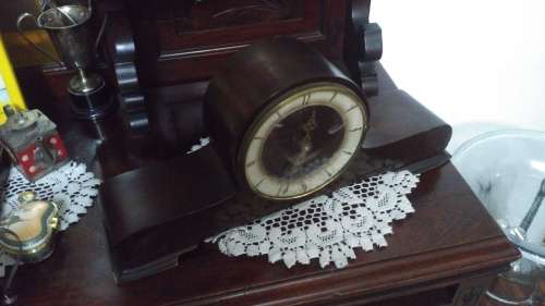 Retro Vintage Mantle Clock Case