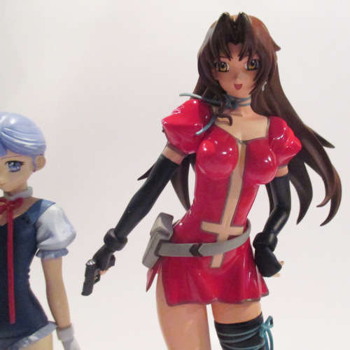 Eclair & Lumiere Figures Kaiyodo. Anime statue. Rare 2006 retired figure