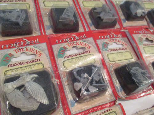 Mithril metal figures. Lord of the Rings collectible metal miniatures. Vintage LOT