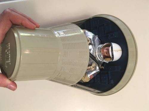 GI Joe Official Space Capsule and Astronaut Vintage 1966 Hasbro with Original Box