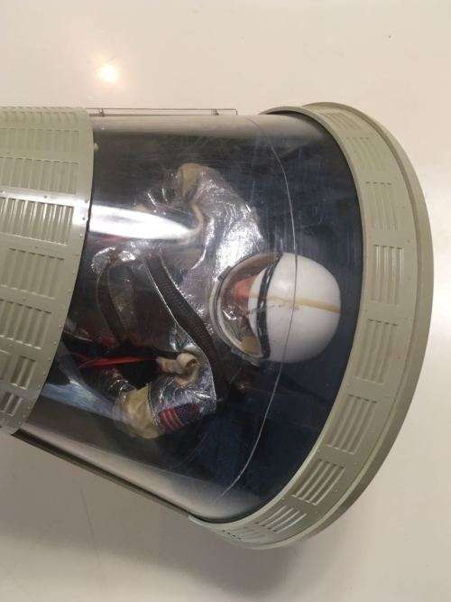 GI Joe Official Space Capsule and Astronaut Vintage 1966 Hasbro with Original Box