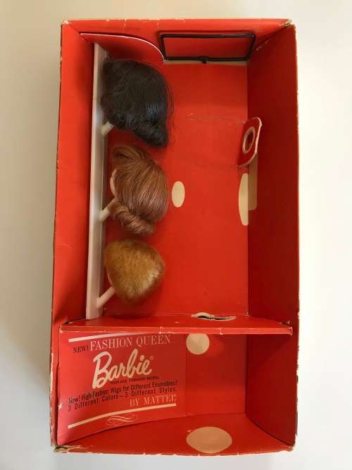 Barbie 1964 Boxed Fashion Queen Barbie Doll - Vintage Extremely Rare Barbie Dolls