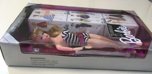 Barbie Doll Vintage 1959 No1-1994 Ponytail Barbie Doll Repro, HTF Barbie Dolls-BARBIE