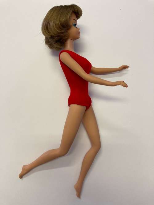 Rare Barbie Doll, vintage 1966 Long Haired American Girl Barbie Doll.