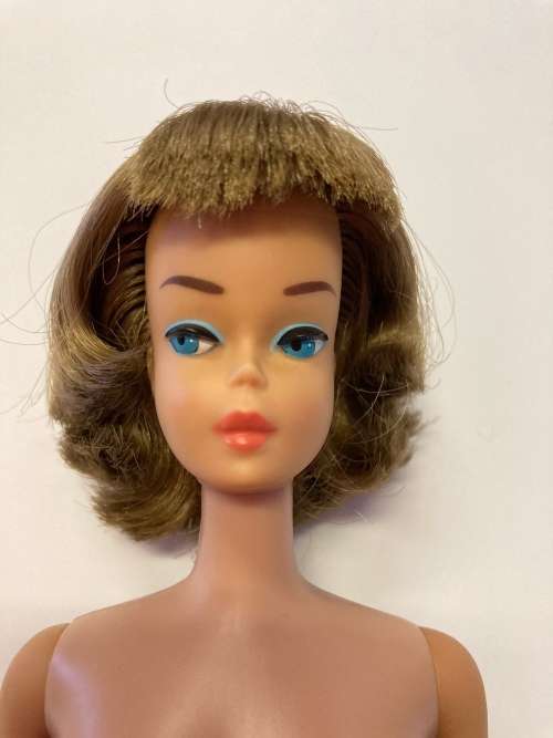 Rare Barbie Doll, vintage 1966 Long Haired American Girl Barbie Doll.