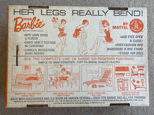 Barbie Doll - Vintage 1964 Miss Barbie, original boxed - RARE