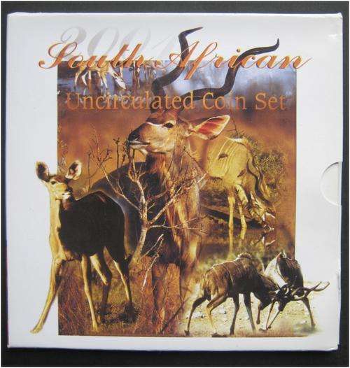 ### 2001 - SA UNCIRCULATED SET - AS ISSUED FROM SA MINT- HERNS VALUE R1200 ###