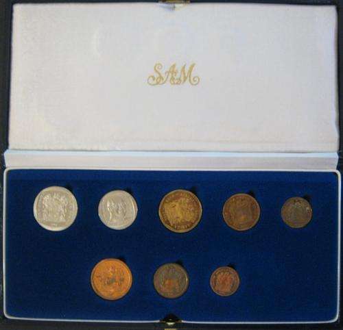 ###1990 - SA SHORT PROOF SET - IN ORIGINAL SAM BOX - HERNS VALUE R450 ###