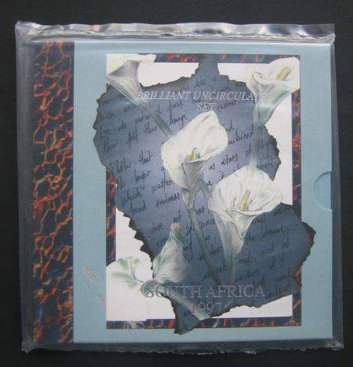 ###1997 - SA BRILLIANT UNCIRCULATED SET - AS ISSUED FROM SA MINT - STILL SEALED ###