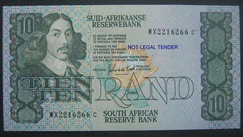 ### R10 GERHARD DE KOCK NOTE - EXCELLENT CONDITION ###