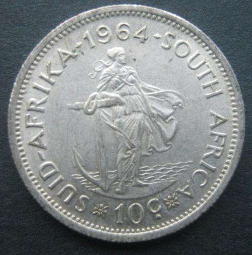 *** 1964 - SA 10 CENTS - L86 ***