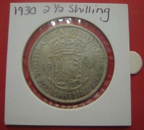 ***1930 UNION OF SA 2 1/2 SHILLINGS  ***