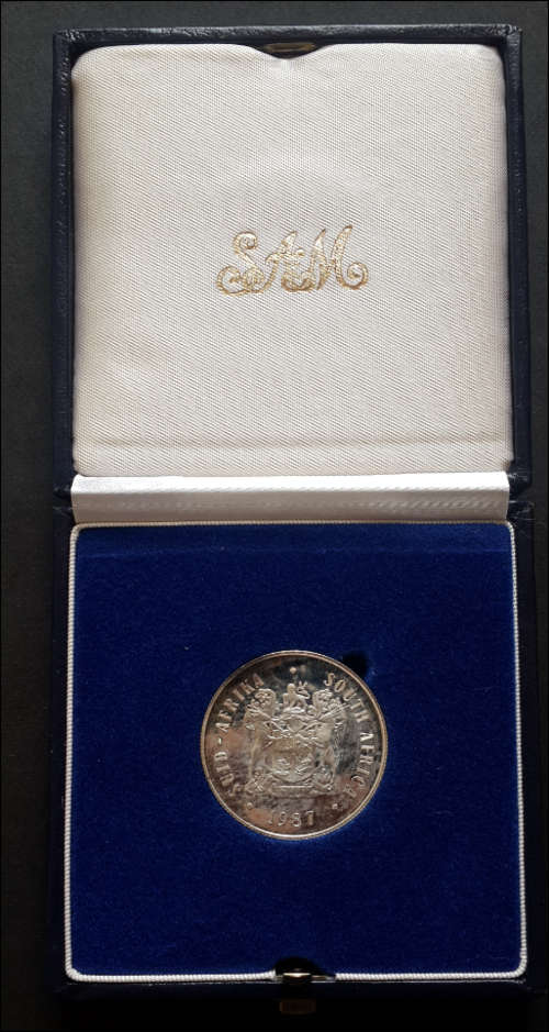 *** 1987 - PROOF SILVER R1 - IN SA MINT BOX - ***