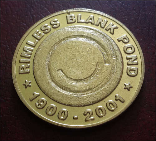 *** BLANK POND MEDALLION  ***