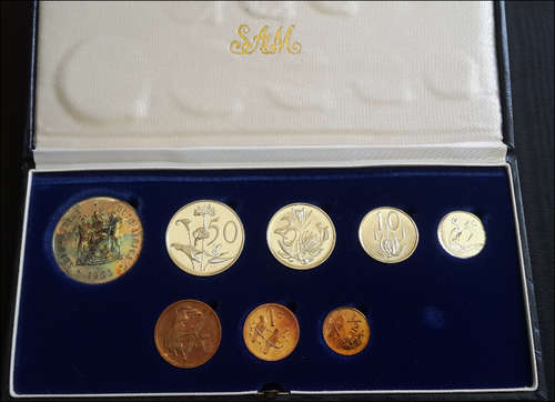 *** 1983 - SA SHORT PROOF SET IN SA MINT BOX AS ISSUED  ***