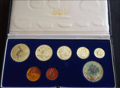 *** 1984 - SA SHORT PROOF SET IN SA MINT BOX AS ISSUED  ***