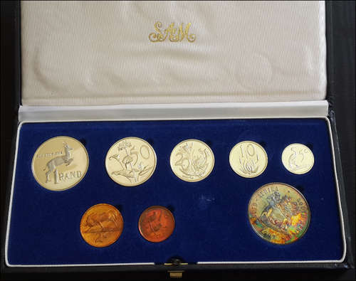 *** 1987 - SA SHORT PROOF SET - IN SA MINT BOX AS ISSUED ***