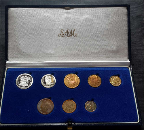 *** 1990 - PROOF SET IN SA MINT BOX AS ISSUED ***