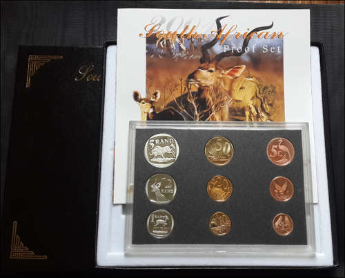 *** 2001 - SA PROOF SET -  AS ISSUED BY SA MINT ***