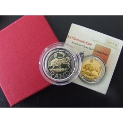 *** 2010 - OOM PAUL MINTMARK R5 - IN SA MINT BOX AS ISSUED ***