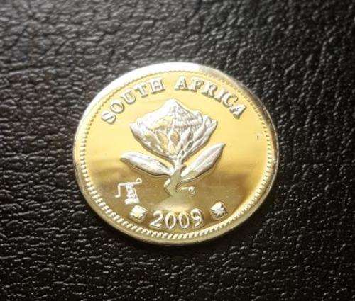 *** 2009 *** SILVER 2 1/2 CENT FLYPRESS TICKEY AS ISSUED FROM SA MINT ***