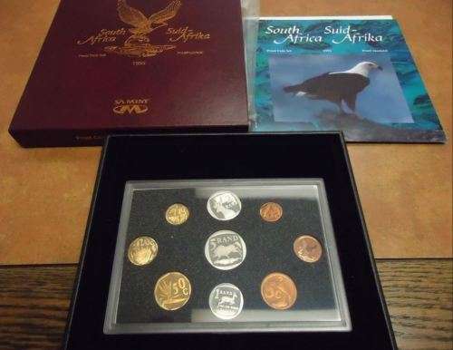 *** 1995 - SA PROOF SET -  AS ISSUED BY SA MINT ***