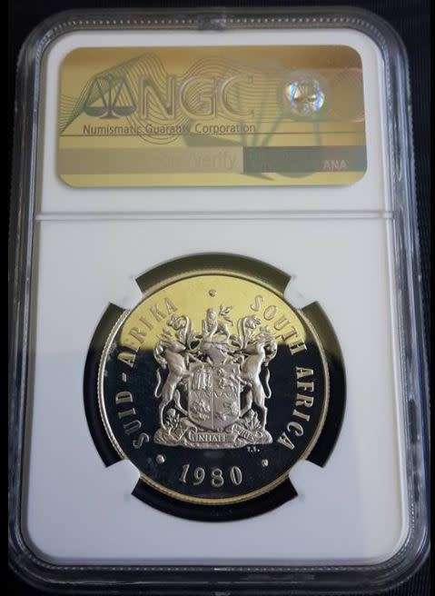 *** 1980 - SA SILVER R1 - NGC GRADED PF68 UC ***