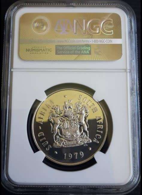 *** 1979 - SA SILVER R1 - NGC GRADED PF68 UC ***