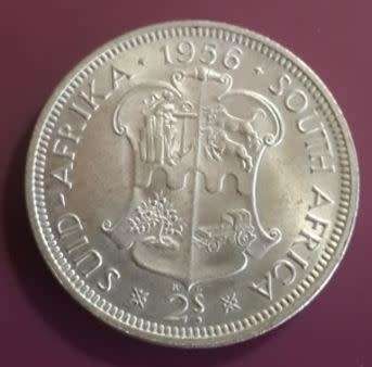 *** 1956 - SA UNION 2 SHILLINGS - AS PER IMAGES ***