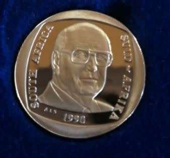 *** 1990 - SA PROOFSET - WITH PW BOTHA R1 ***