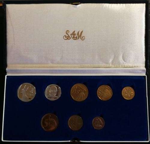 *** 1990 - SA PROOFSET - WITH PW BOTHA R1 ***
