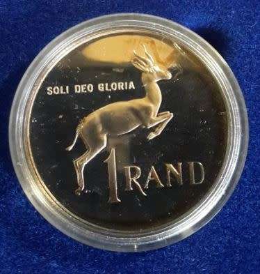 *** 1990 - SA SILVER PROOF R1 SERIES - AS PER IMAGES ***