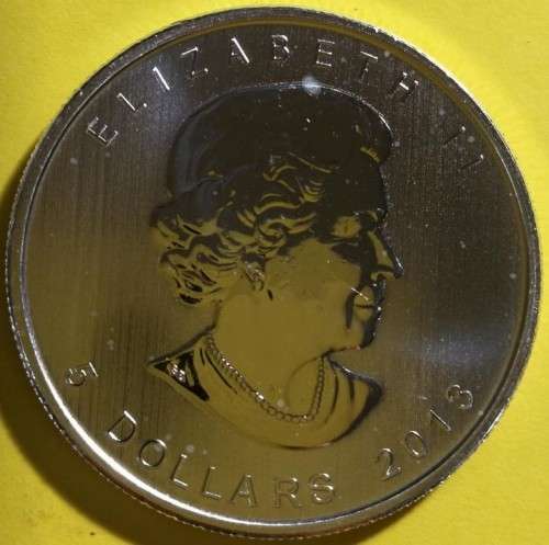 *** 2013 - CANADA 5 DOLLARS - 1 OZ FINE SILVER COINS - AS PER IMAGES ***