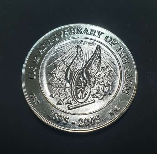 ***110TH ANNIVERSARY OF THE ZASM MEDALLION +- 38mm DIAMETER***