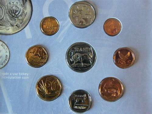 *** 1998 - SA COIN SET - GENERIC IMAGE AS ITEM IS STILL SEALED ***
