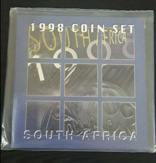 *** 1998 - SA COIN SET - GENERIC IMAGE AS ITEM IS STILL SEALED ***