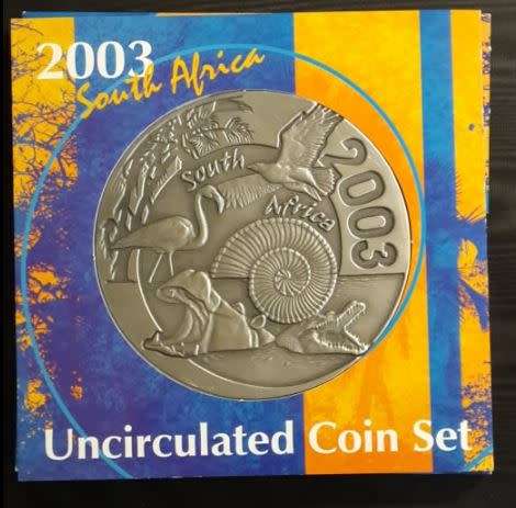 *** 2003 - SA UNCIRCULATED COIN SET - GENERIC IMAGE ***