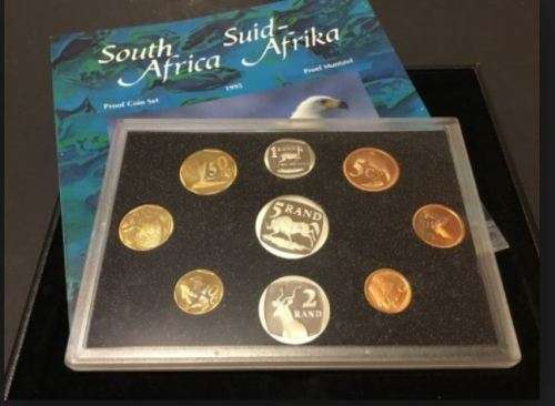 *** 1995 - SA PROOF SET - GENERIC IMAGE AS ITEM IS STILL SEALED***