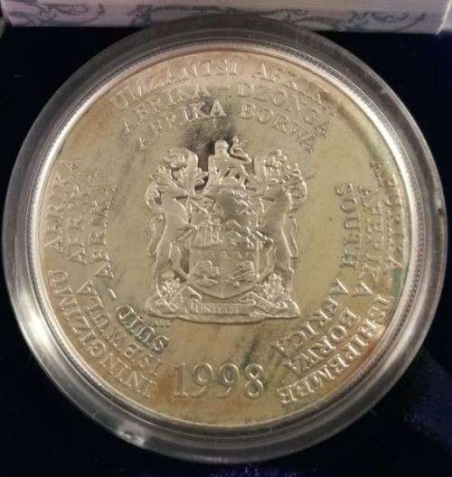 *** 1998 - SA SILVER R2 SERIES - PENGUIN - 1 OZ SILVER  - STILL SEALED ***