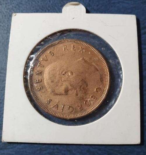 *** 1950 SA UNION 1 PENNY - AS PER IMAGES ***