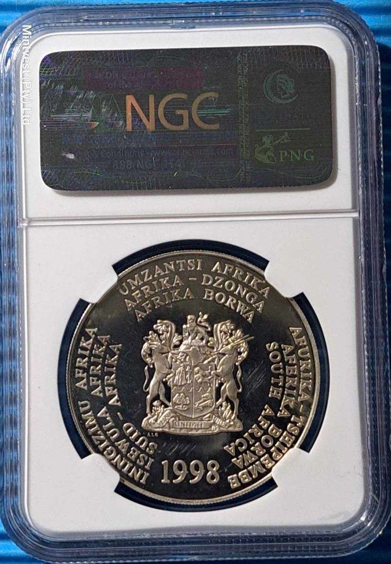 *** 1998 - SA SILVER R2 - JACKASS PENGUIN - NGC PF67 ULTRA CAMEO ***
