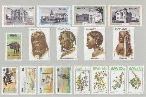 ### 1984 S.W.A. SPECIAL POSTAGE STAMP ISSUE SET -  UMM STAMPS  ###