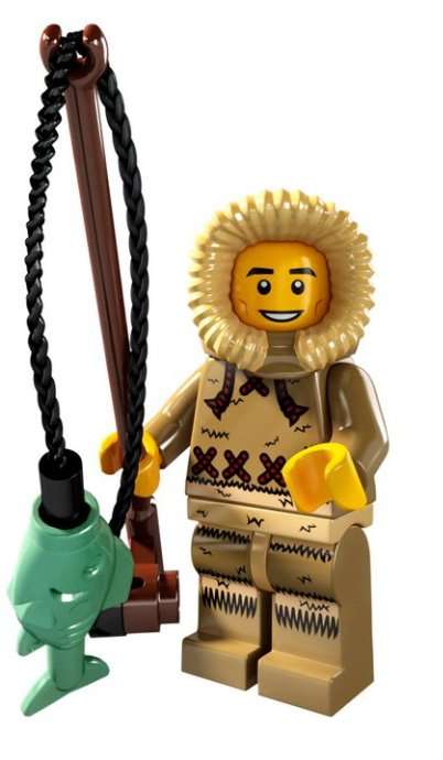 ICE FISHERMAN - LEGO Minifigures - Series 5