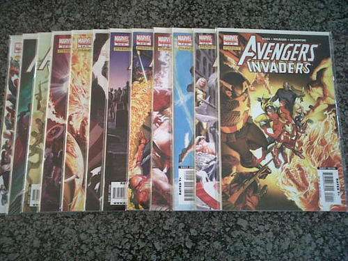 Avengers Invaders - Complete Limited Series Set (12 Issues - All NM)